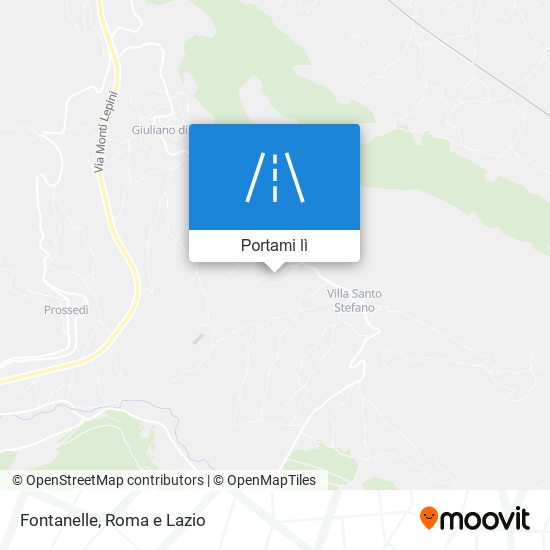 Mappa Fontanelle