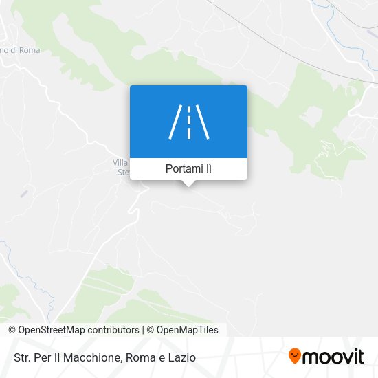 Mappa Str. Per Il Macchione