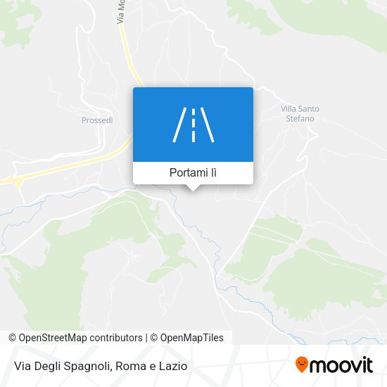 Mappa Via Degli Spagnoli
