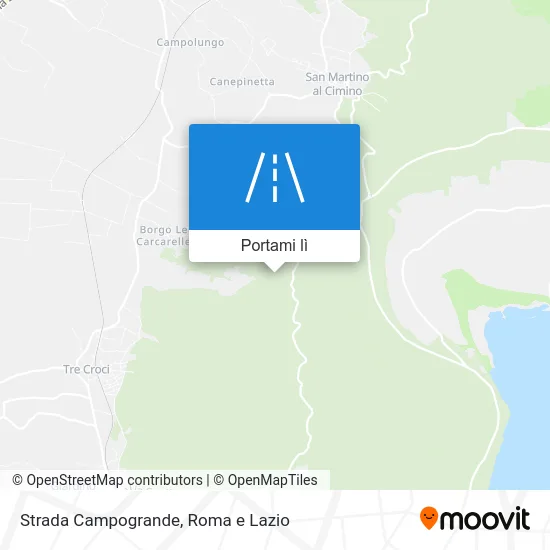 Mappa Strada Campogrande