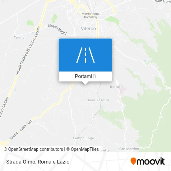Mappa Strada Olmo