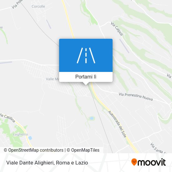 Mappa Viale Dante Alighieri