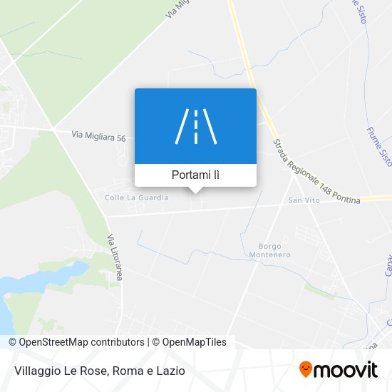 Mappa Villaggio Le Rose