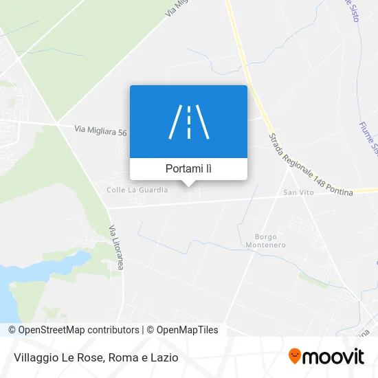 Mappa Villaggio Le Rose