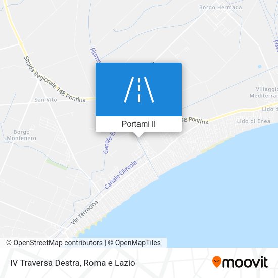 Mappa IV Traversa Destra