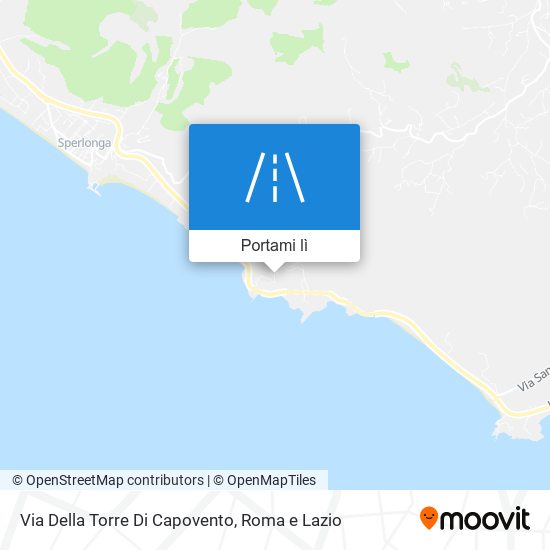 Mappa Via Della Torre Di Capovento
