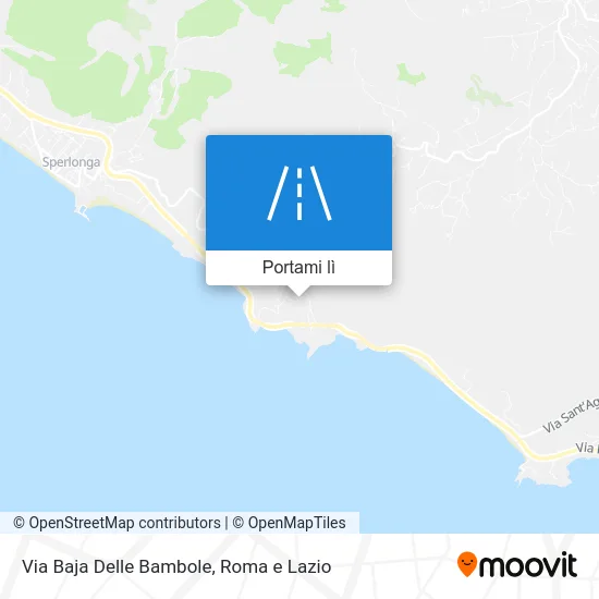 Mappa Via Baja Delle Bambole