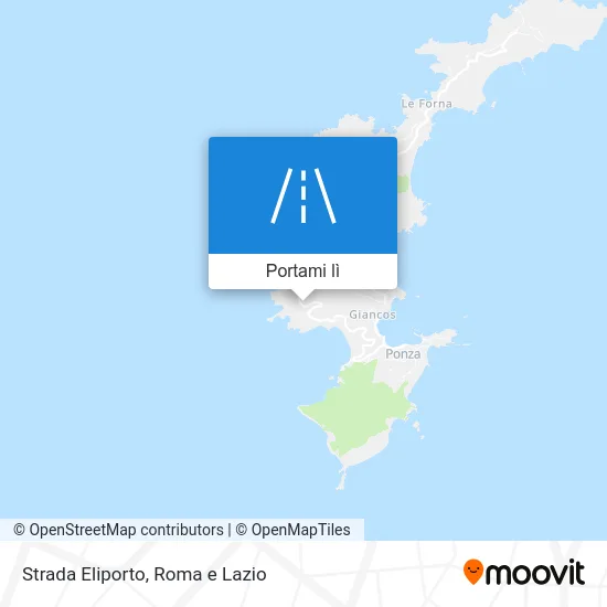 Mappa Strada Eliporto