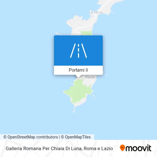 Mappa Galleria Romana Per Chiaia Di Luna