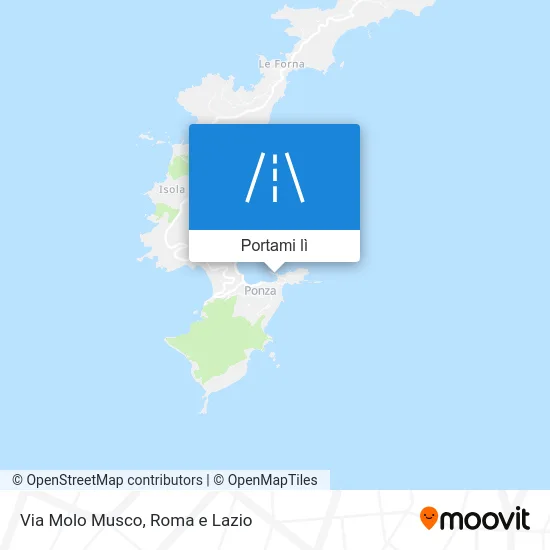 Mappa Via Molo Musco