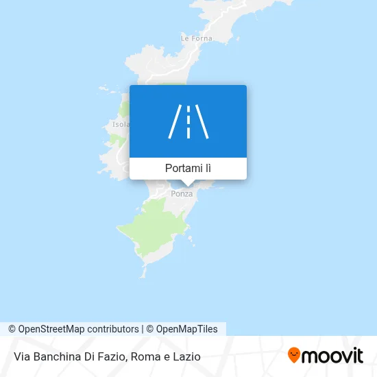 Mappa Via Banchina Di Fazio