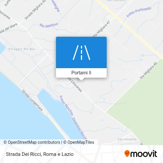 Mappa Strada Dei Ricci