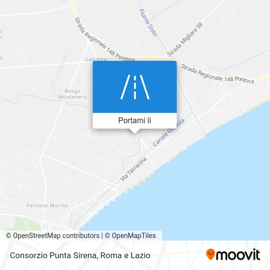 Mappa Consorzio Punta Sirena