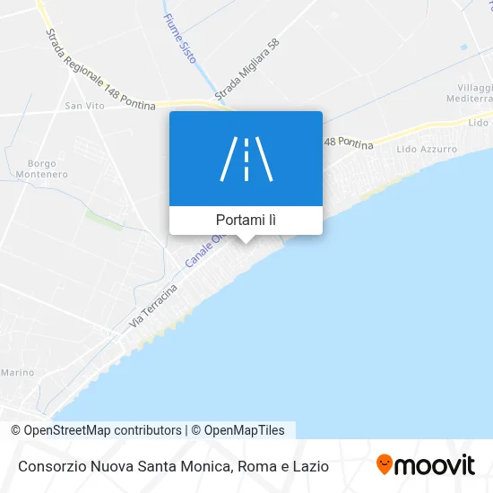 Mappa Consorzio Nuova Santa Monica
