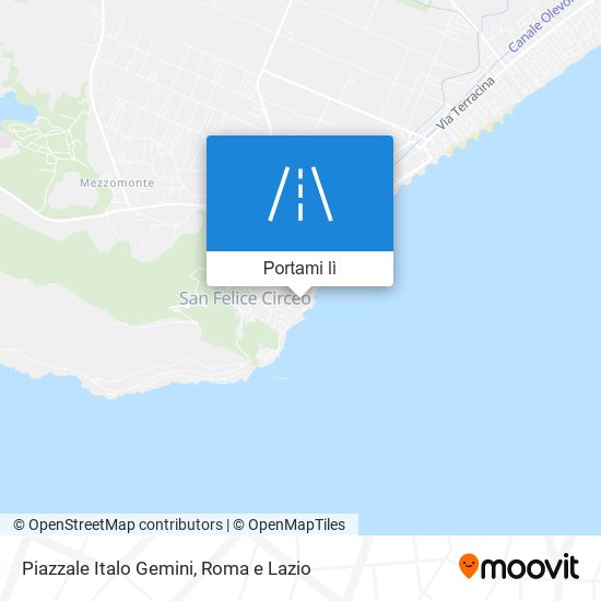 Mappa Piazzale Italo Gemini