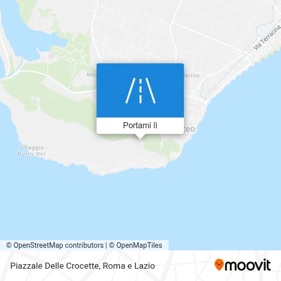 Mappa Piazzale Delle Crocette