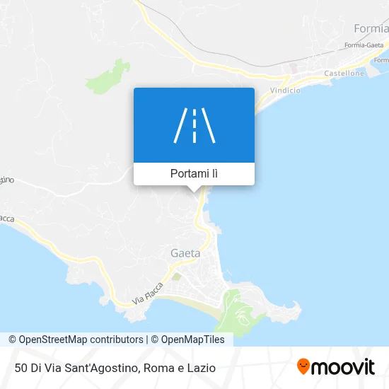 Mappa 50 Di Via Sant'Agostino