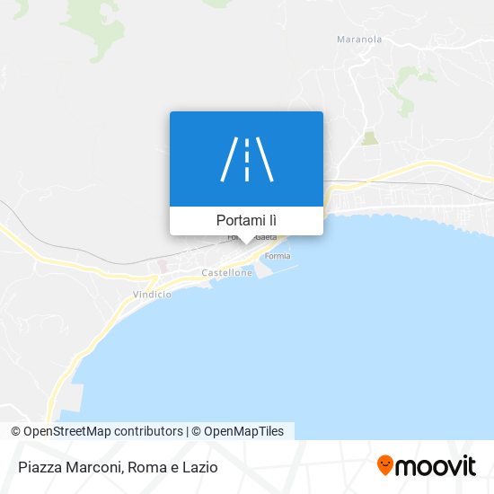 Mappa Piazza Marconi