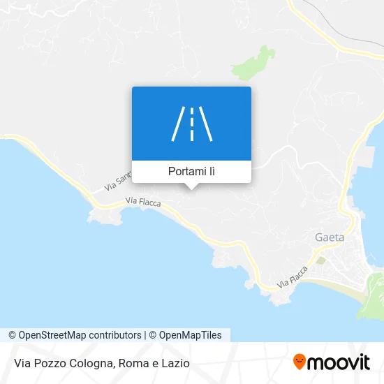 Mappa Via Pozzo Cologna