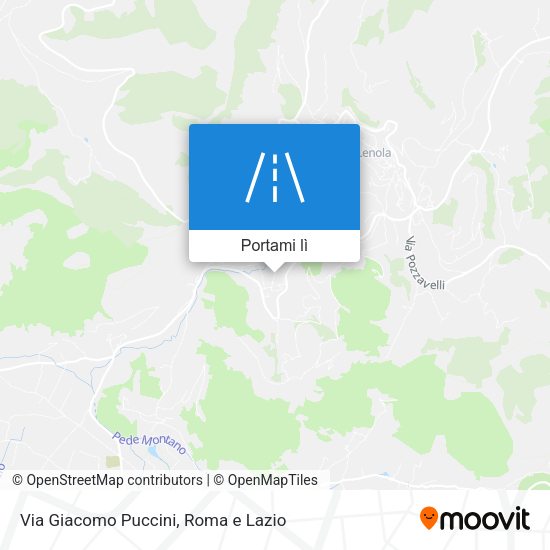 Mappa Via Giacomo Puccini