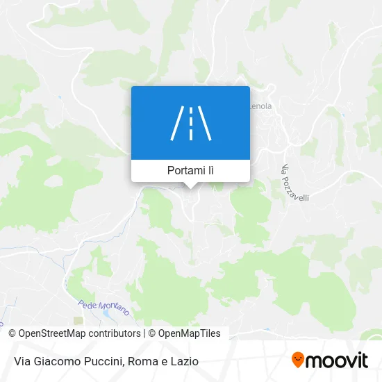 Mappa Via Giacomo Puccini