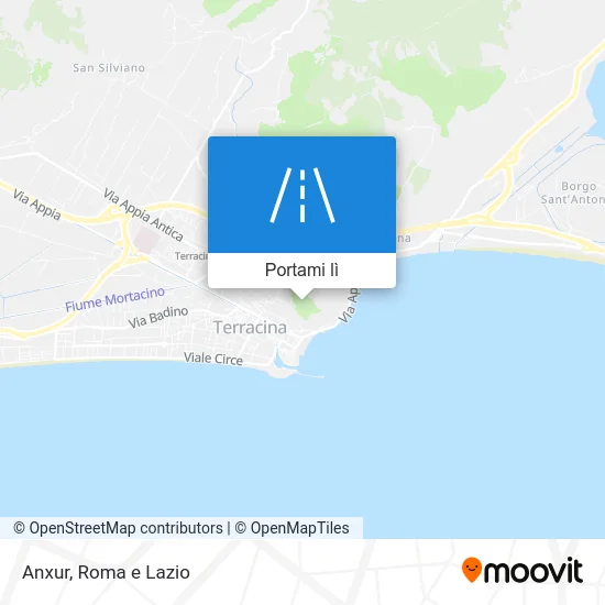 Mappa Anxur