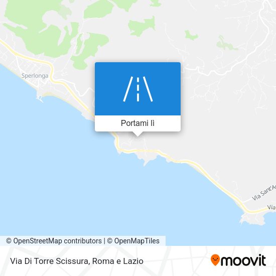Mappa Via Di Torre Scissura