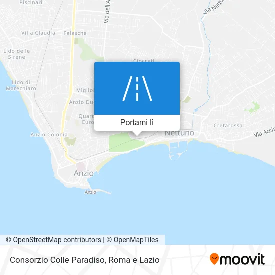 Mappa Consorzio Colle Paradiso