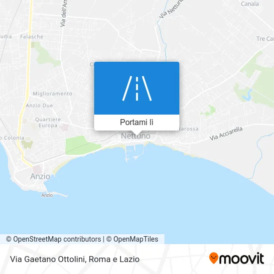Mappa Via Gaetano Ottolini