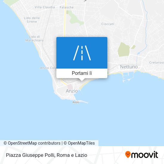 Mappa Piazza Giuseppe Polli