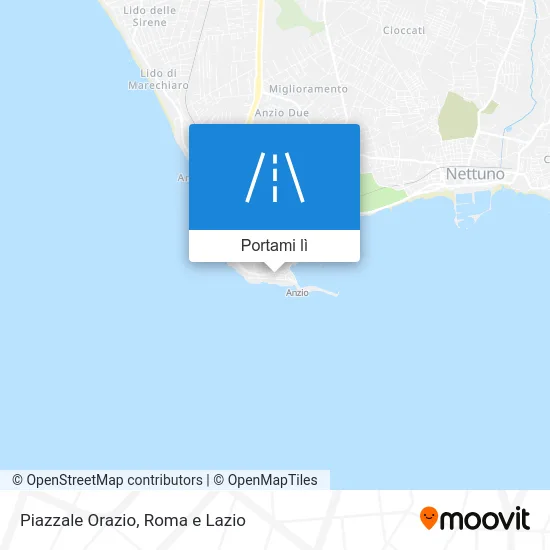 Mappa Piazzale Orazio