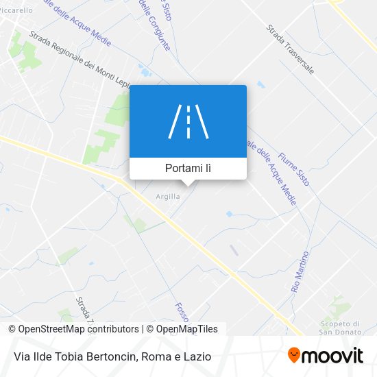 Mappa Via Ilde Tobia Bertoncin