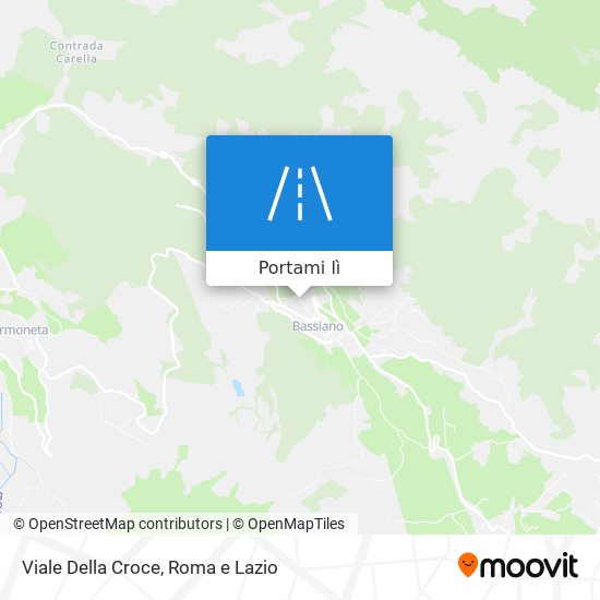 Mappa Viale Della Croce