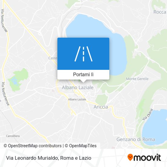 Mappa Via Leonardo Murialdo