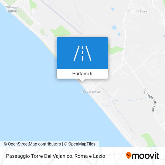 Mappa Passaggio Torre Del Vajanico