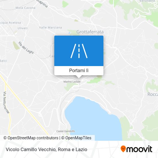 Mappa Vicolo Camillo Vecchio