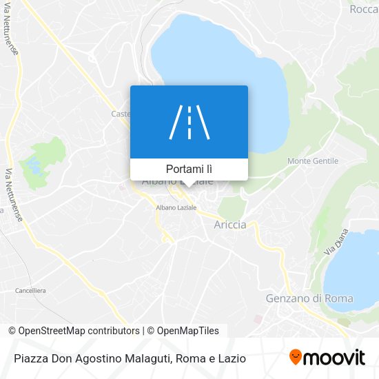 Mappa Piazza Don Agostino Malaguti