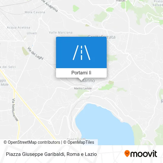 Mappa Piazza Giuseppe Garibaldi