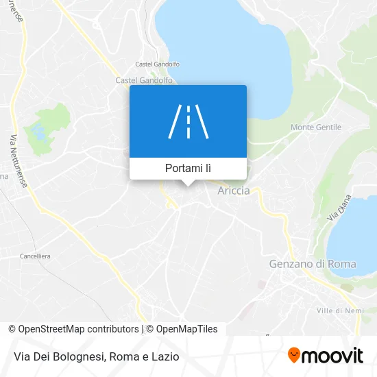 Mappa Via Dei Bolognesi