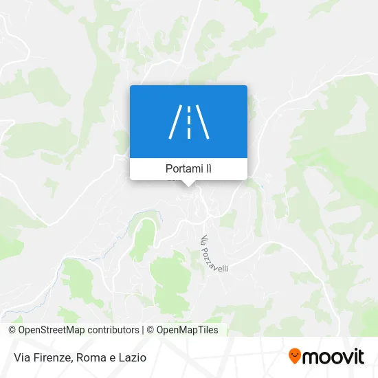 Mappa Via Firenze