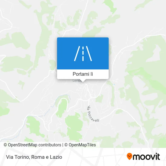 Mappa Via Torino
