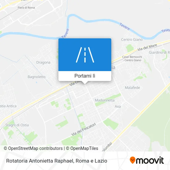 Mappa Rotatoria Antonietta Raphael