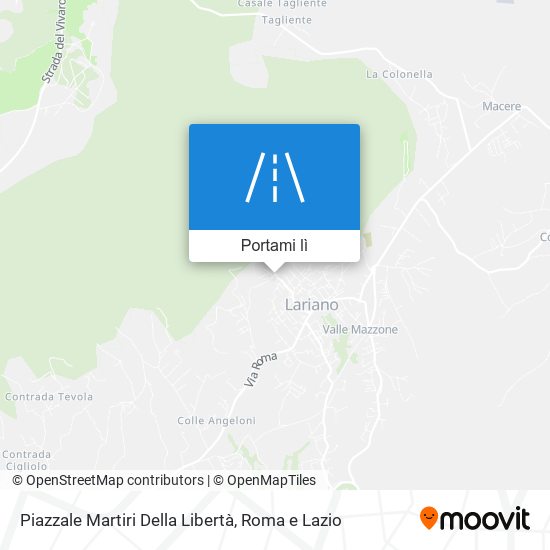 Mappa Piazzale Martiri Della Libertà