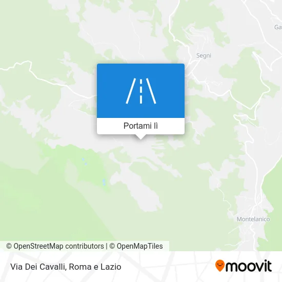 Mappa Via Dei Cavalli