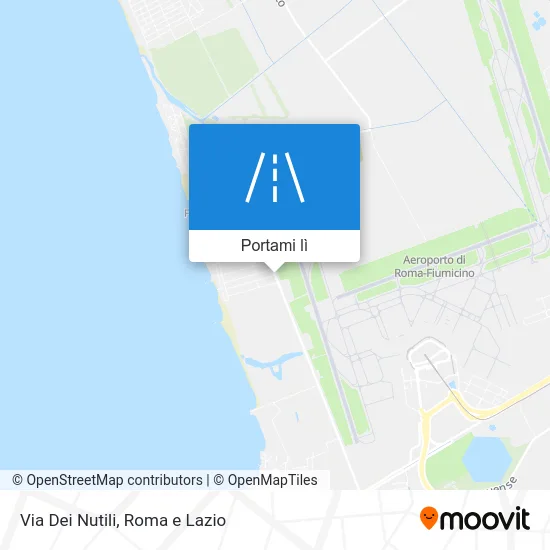 Mappa Via Dei Nutili