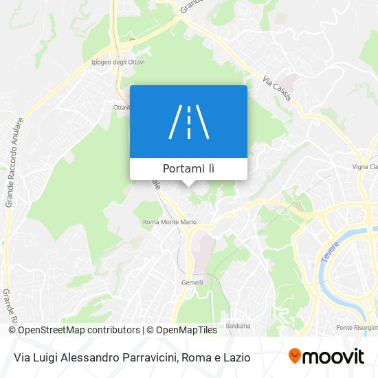 Mappa Via Luigi Alessandro Parravicini