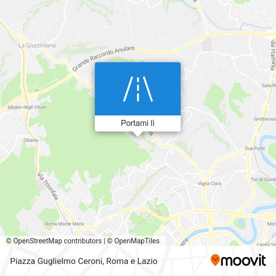 Mappa Piazza Guglielmo Ceroni