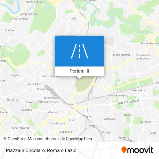 Mappa Piazzale Circolare