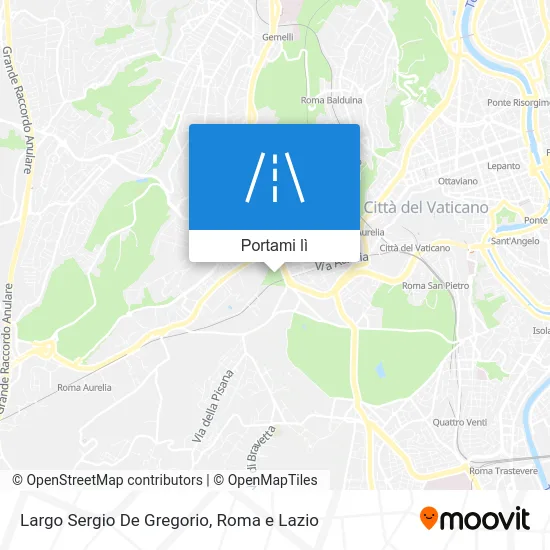 Mappa Largo Sergio De Gregorio