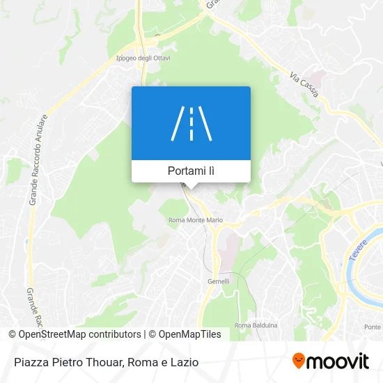 Mappa Piazza Pietro Thouar